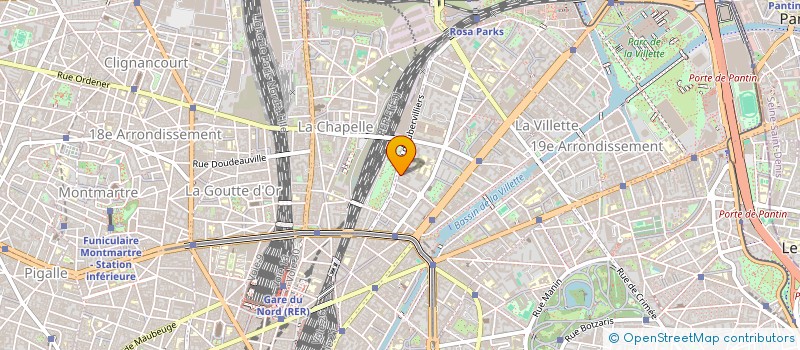 localisation de l'entreprise MONSIEUR JEAN MARC LA ROCCA  PARIS