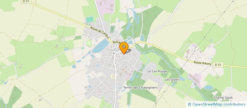 localisation de l'entreprise MONSIEUR JEAN MARC LAERA à COULLONS