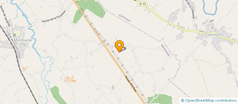 localisation de l'entreprise MONSIEUR JEAN-MARC LAFAYE  MIMBASTE