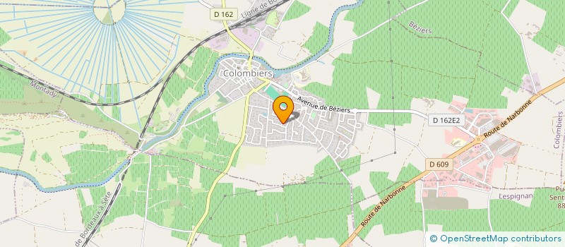 localisation de l'entreprise MONSIEUR JEAN MARC LALLEMAND à COLOMBIERS