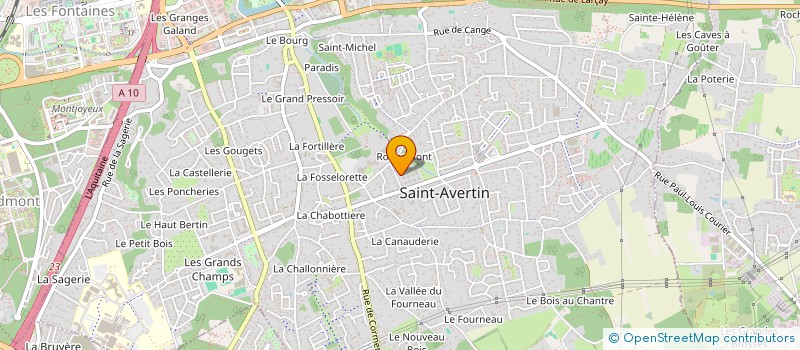 localisation de l'entreprise MONSIEUR JEAN-MARC LAMBIN à SAINT-AVERTIN