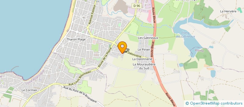 localisation de l'entreprise MONSIEUR JEAN-MARC LAMOTTE  SAINT-MICHEL-CHEF-CHEF