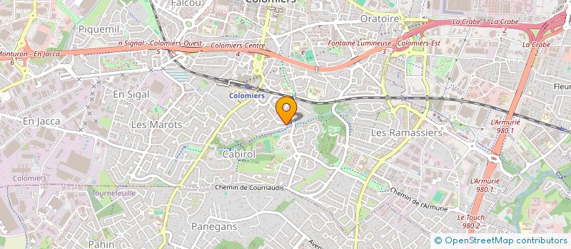 localisation de l'entreprise MONSIEUR JEAN MARC LAPEYRE à COLOMIERS