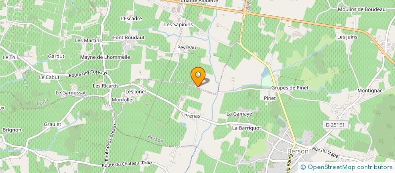 localisation de l'entreprise MONSIEUR JEAN MARC LAPOUMEROULIE  CARS