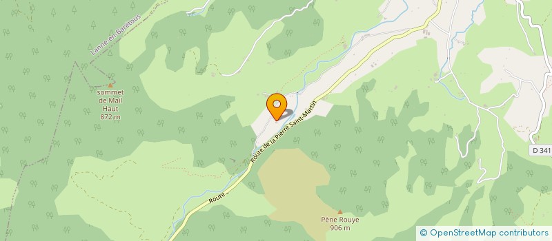 localisation de l'entreprise MONSIEUR JEAN-MARC LARRICQ-FOURCADE  LANNE-EN-BARETOUS