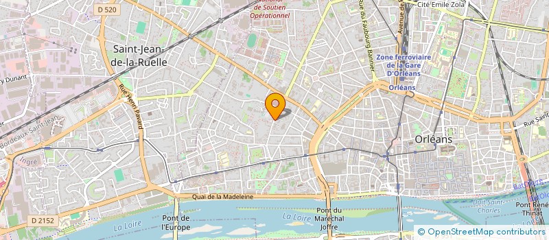 localisation de l'entreprise MONSIEUR JEAN-MARC LASSUS  ORLEANS