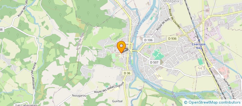 localisation de l'entreprise MONSIEUR JEAN-MARC LAULHERE-VIGNEAU à NAY