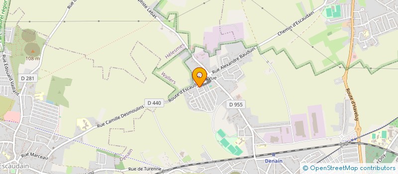 localisation de l'entreprise MONSIEUR JEAN MARC LAURENT  DENAIN