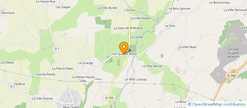 localisation de l'entreprise MONSIEUR JEAN-MARC LAVING  LE PALAIS