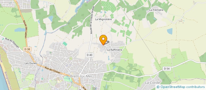 localisation de l'entreprise MONSIEUR JEAN-MARC LAVIOLETTE à BREM-SUR-MER