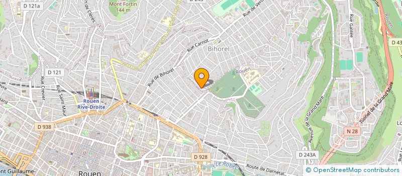 localisation de l'entreprise MONSIEUR JEAN MARC LE DUC  BIHOREL