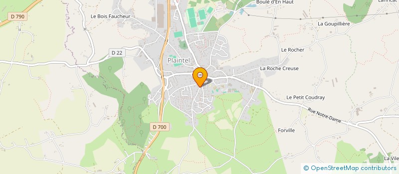 localisation de l'entreprise MONSIEUR JEAN-MARC LE FLOCH  PLAINTEL