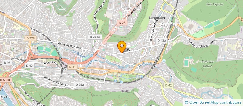 localisation de l'entreprise MONSIEUR JEAN-MARC LE MOUELLIC  DARNETAL