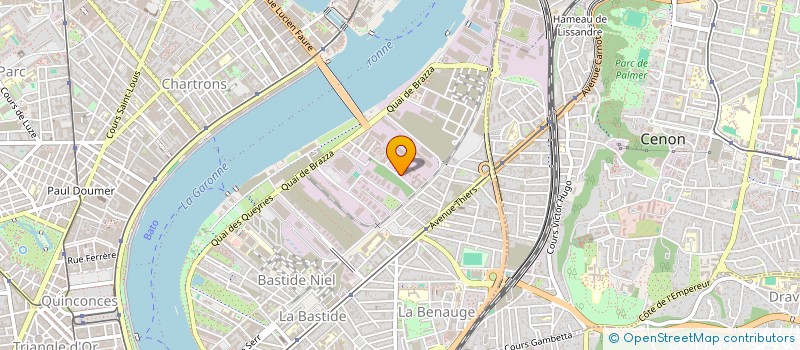 localisation de l'entreprise MONSIEUR JEAN-MARC LE PAPE  BORDEAUX