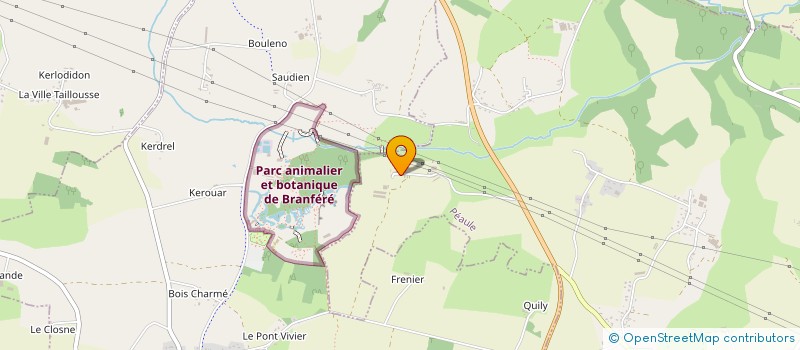 localisation de l'entreprise MONSIEUR JEAN MARC LE PENUIZIC à PEAULE