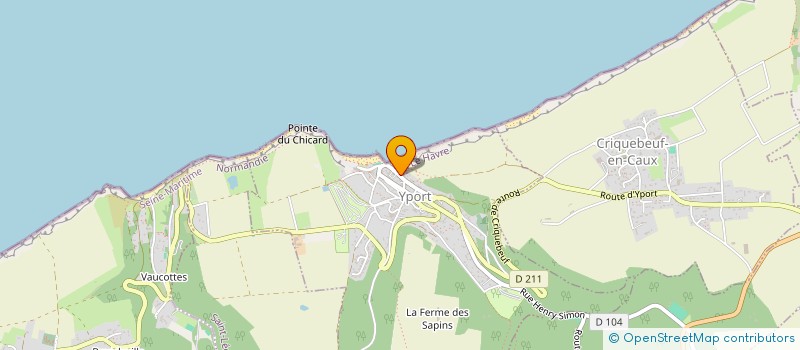 localisation de l'entreprise MONSIEUR JEAN-MARC LEBLOND  YPORT