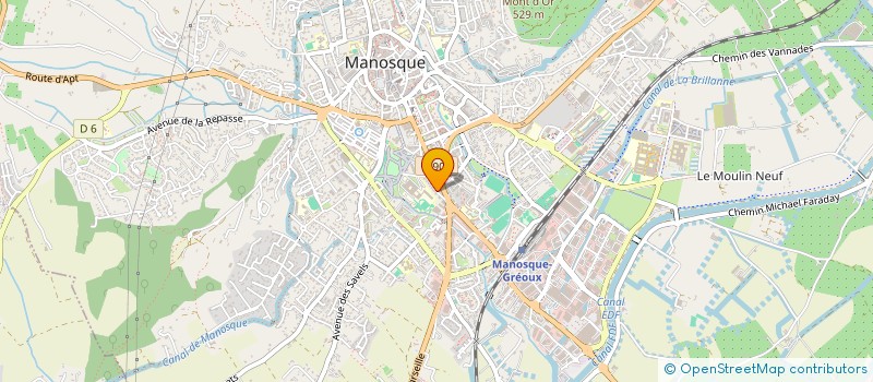 localisation de l'entreprise MONSIEUR JEAN MARC LECA à MANOSQUE