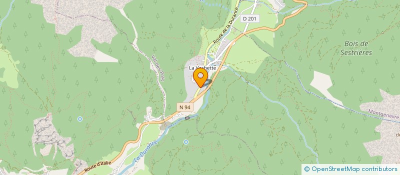 localisation de l'entreprise MONSIEUR JEAN-MARC LECCIA  MONTGENEVRE