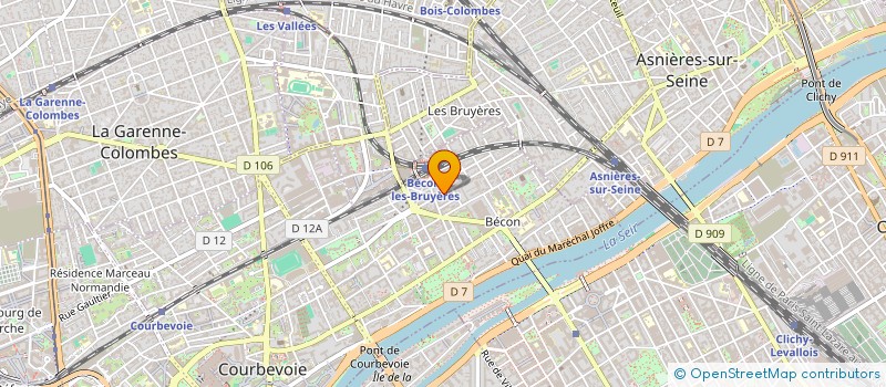 localisation de l'entreprise MONSIEUR JEAN-MARC LEMASSON à COURBEVOIE