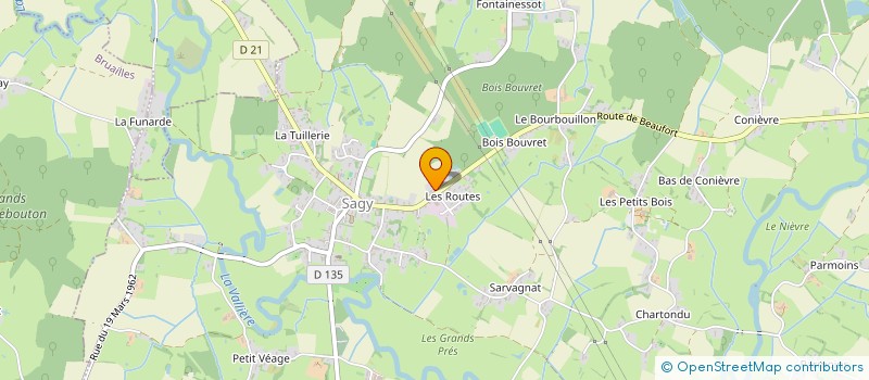 localisation de l'entreprise MONSIEUR JEAN-MARC LENFRAY à SAGY