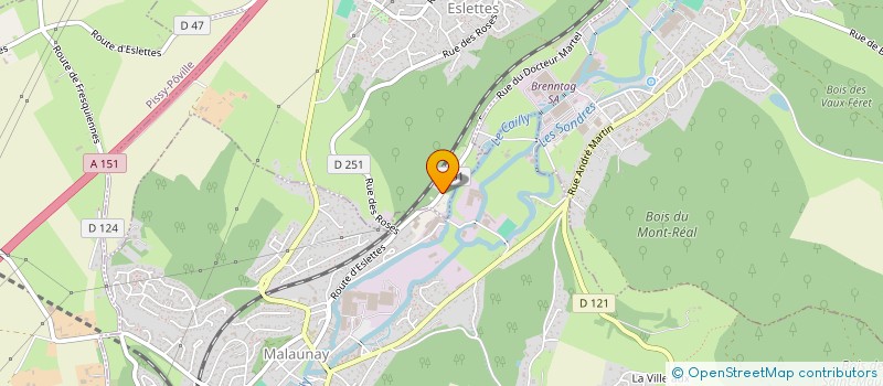 localisation de l'entreprise MONSIEUR JEAN MARC LEPREVOST  ESLETTES