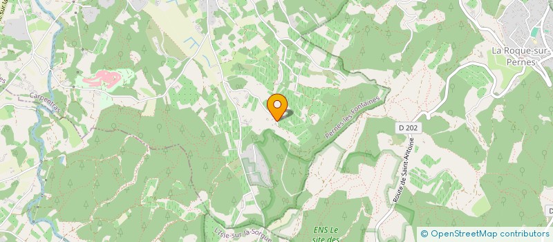 localisation de l'entreprise MONSIEUR JEAN MARC LESCHIERA  PERNES-LES-FONTAINES