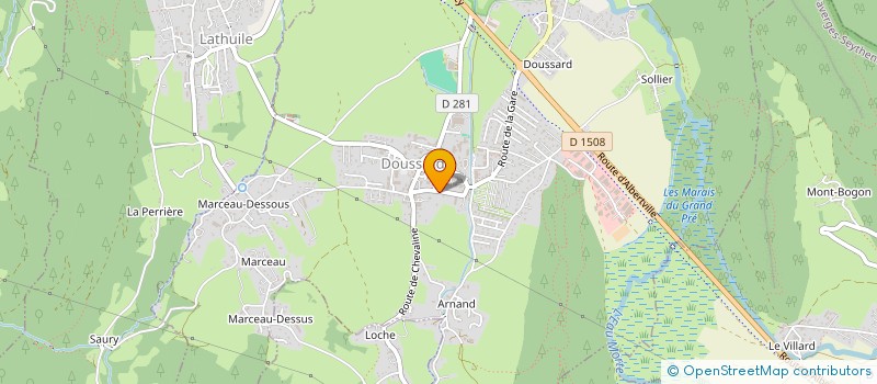 localisation de l'entreprise MONSIEUR JEAN-MARC LOCATELLI  GIEZ