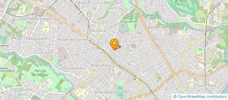 localisation de l'entreprise MONSIEUR JEAN-MARC LOHEAC à NANTES