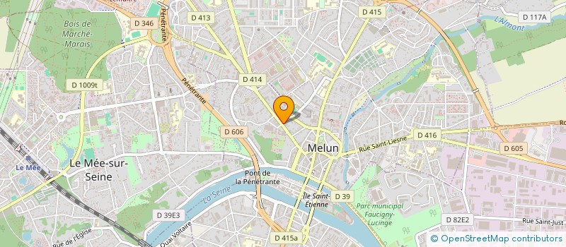 localisation de l'entreprise MONSIEUR JEAN-MARC LOHIER  MELUN