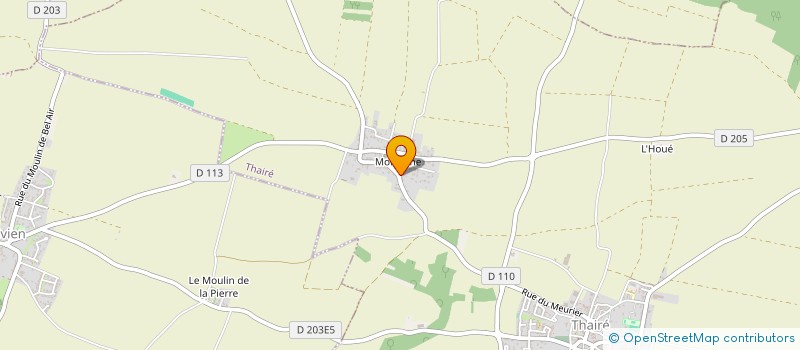 localisation de l'entreprise MONSIEUR JEAN MARC LOINGTIER  THAIRE