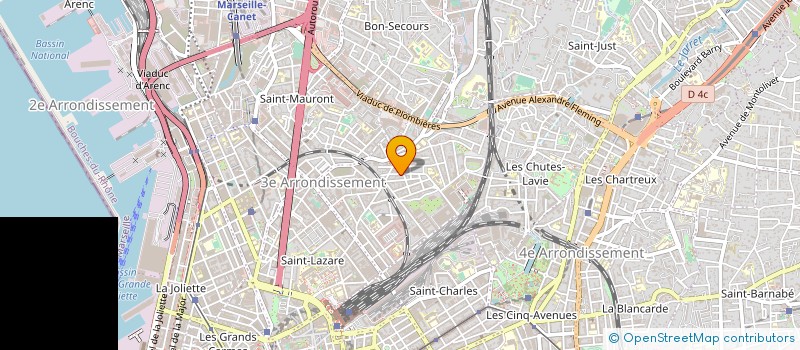localisation de l'entreprise MONSIEUR JEAN MARC LONGINOTTI à MARSEILLE