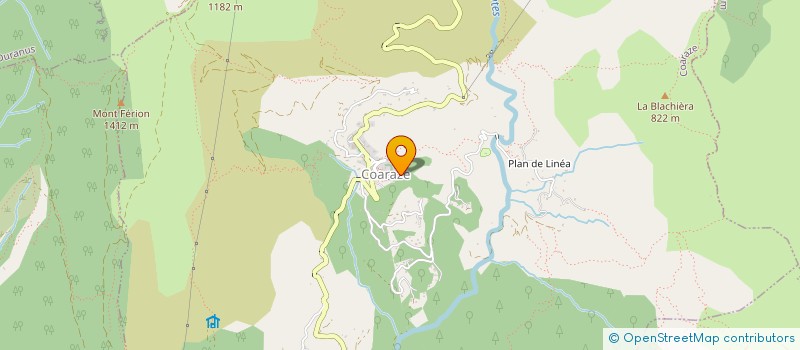 localisation de l'entreprise MONSIEUR JEAN-MARC LUCIANO  COARAZE