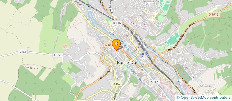 localisation de l'entreprise MONSIEUR JEAN-MARC MAIRE à BAR-LE-DUC