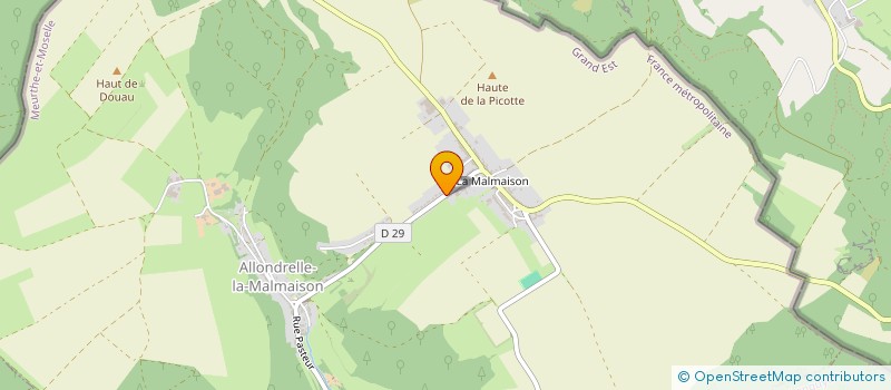 localisation de l'entreprise MONSIEUR JEAN-MARC MALHAGE  ALLONDRELLE-LA-MALMAISON