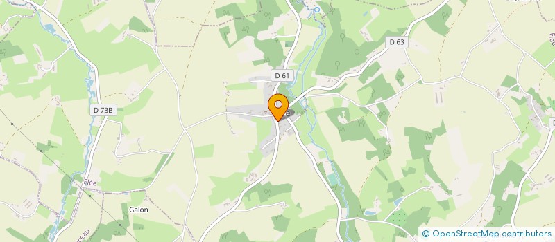 localisation de l'entreprise MONSIEUR JEAN-MARC MANCEAU  FLEE