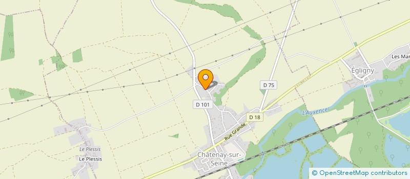 localisation de l'entreprise MONSIEUR JEAN-MARC MARCHIER  CHATENAY-SUR-SEINE