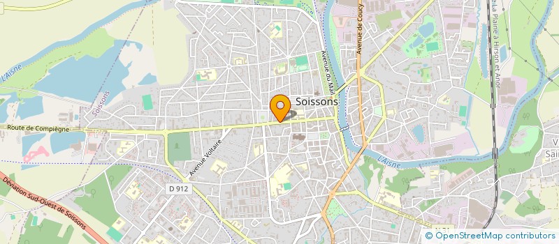 localisation de l'entreprise MONSIEUR JEAN-MARC MAREK à SOISSONS