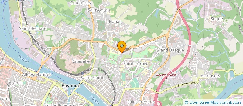 localisation de l'entreprise MONSIEUR JEAN-MARC MARZILLI à BAYONNE