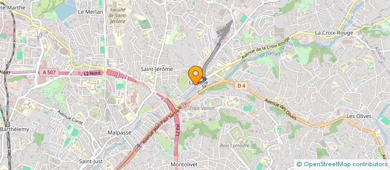 localisation de l'entreprise MONSIEUR JEAN-MARC MASINI à MARSEILLE