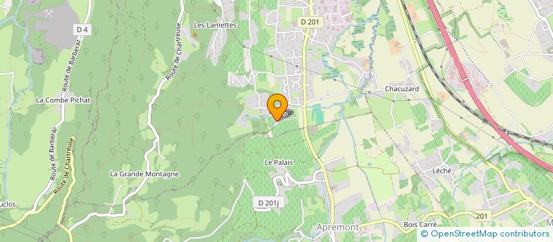 localisation de l'entreprise MONSIEUR JEAN-MARC MATHUREL  SAINT-BALDOPH