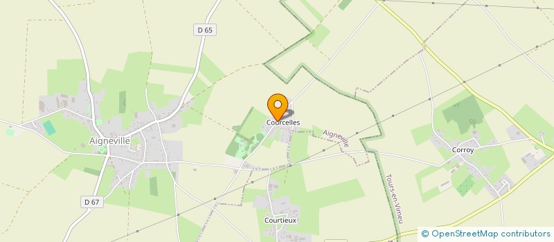 localisation de l'entreprise MONSIEUR JEAN-MARC MATHURIN  AIGNEVILLE