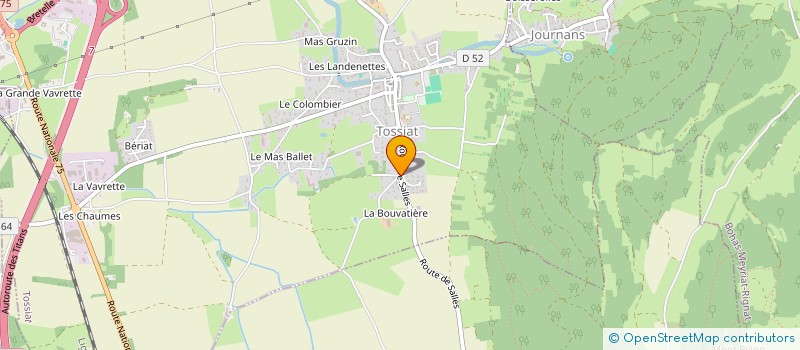 localisation de l'entreprise MONSIEUR JEAN-MARC MAYER à TOSSIAT