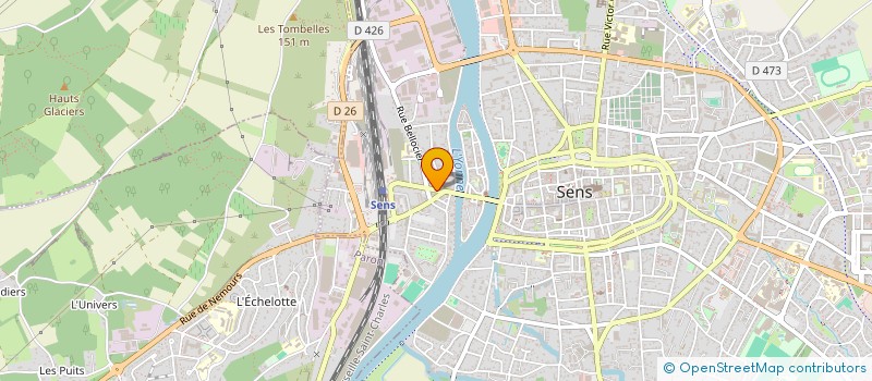 localisation de l'entreprise MONSIEUR JEAN-MARC MAZIER  SENS