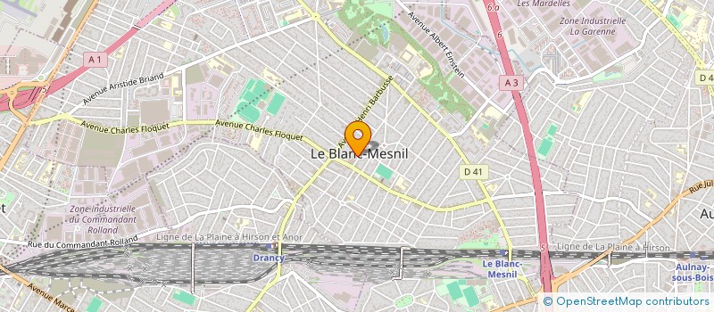 localisation de l'entreprise MONSIEUR JEAN-MARC MEBIAM à LE BLANC-MESNIL