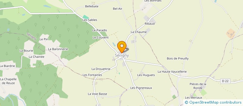 localisation de l'entreprise MONSIEUR JEAN-MARC MENANTEAU  SAINT-GERVAIS-LES-TROIS-CLOCHERS