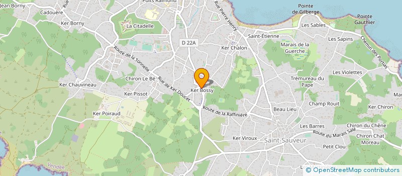 localisation de l'entreprise MONSIEUR JEAN MARC MERLET à L'ILE-D'YEU