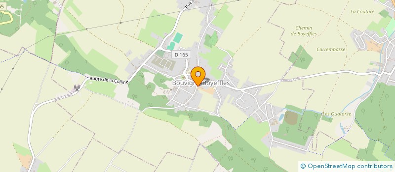 localisation de l'entreprise MONSIEUR JEAN-MARC MERLO  BOUVIGNY-BOYEFFLES