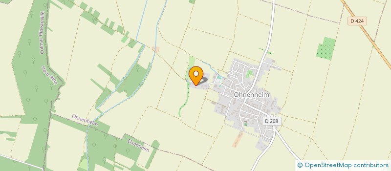 localisation de l'entreprise MONSIEUR JEAN-MARC METZGER  OHNENHEIM