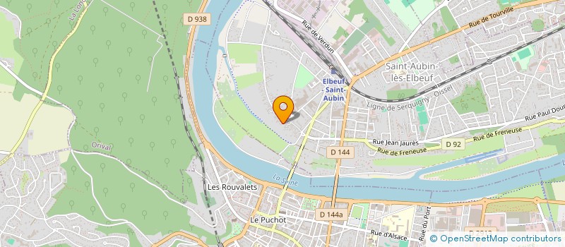 localisation de l'entreprise MONSIEUR JEAN-MARC MICHEL DENNETIERE  SAINT-AUBIN-LES-ELBEUF