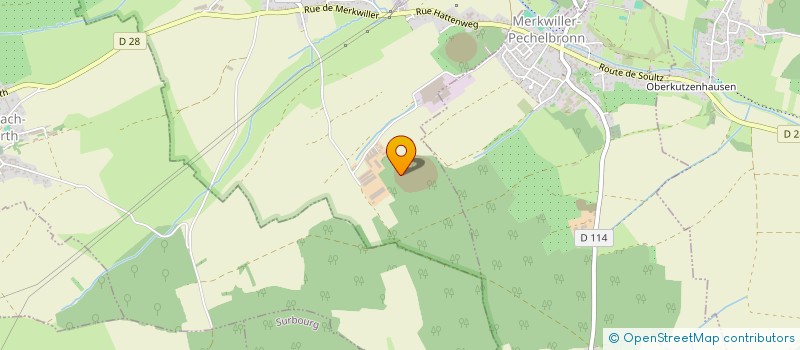 localisation de l'entreprise MONSIEUR JEAN-MARC MOLTER  PREUSCHDORF